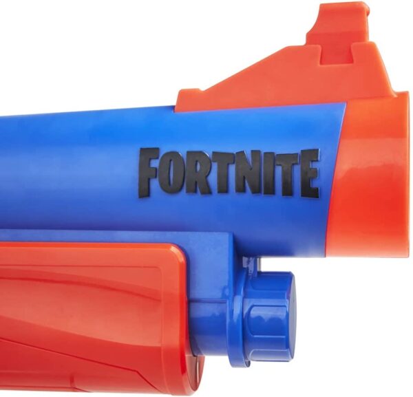 Nerf Fortnite Pump SG Blaster Pump Action Blaster Breech Loader 4 Nerf Mega Darts for Kids, Teens and Adults - Image 2