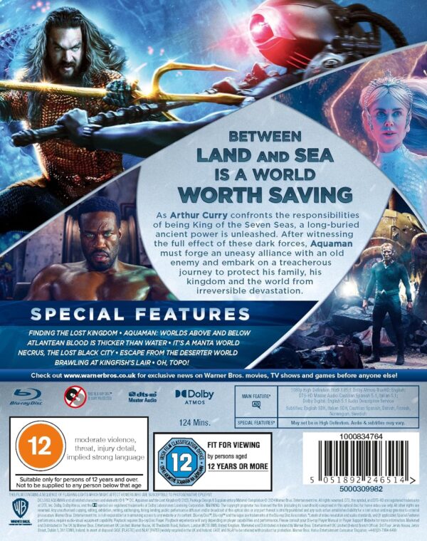 Aquaman and the Lost Kingdom [Blu-ray][2023] - Image 3