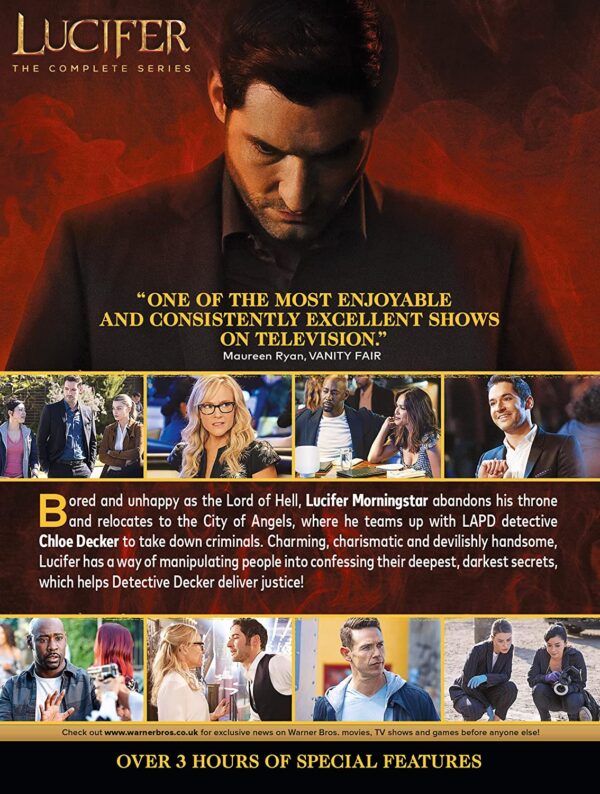 Lucifer: The Complete Series [DVD] [2016] [2022] - Image 2