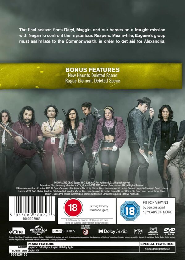 The Walking Dead Season 11 [DVD] [2022] - Image 3