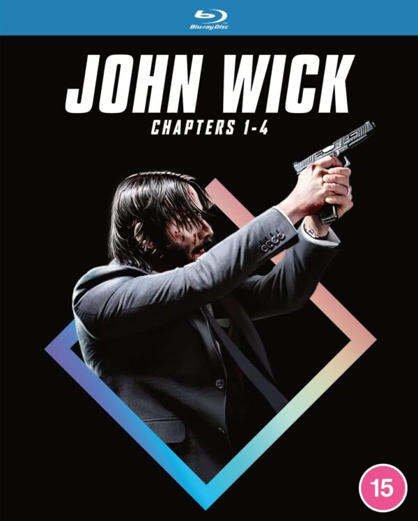 John Wick 1 - 4 Box Set (BLURAY)
